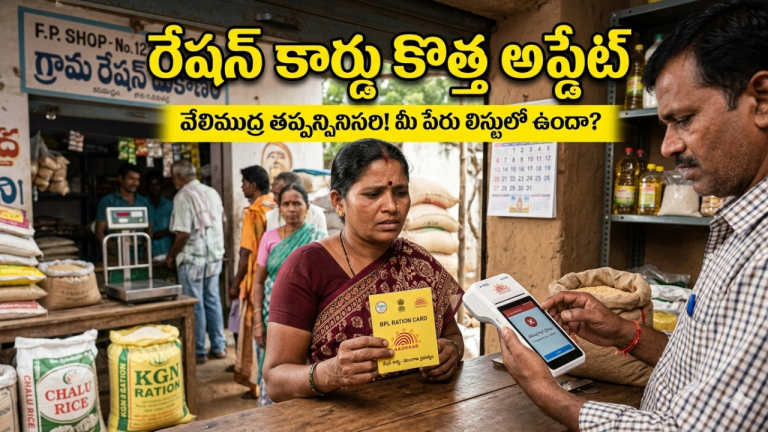 Ration Card New Update Today in telugu