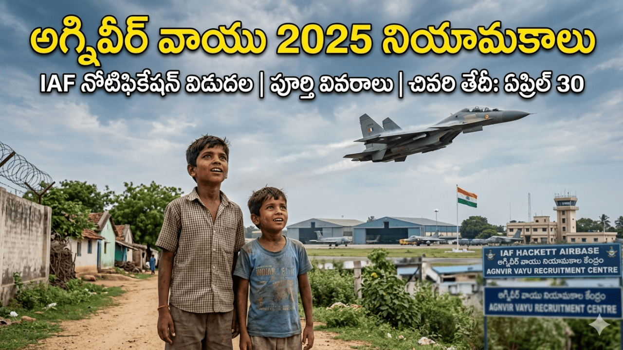 Indian Air Force Agni veer 2025