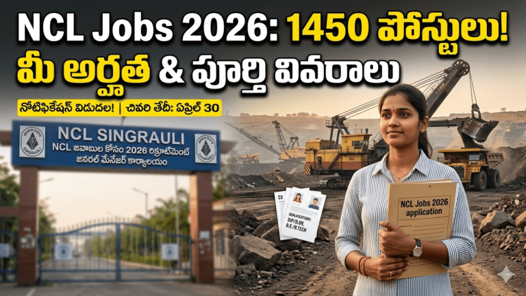 Northern Coalfields Limited Recruitment 2026