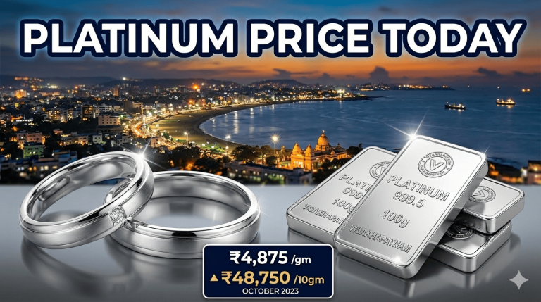 Platinum price in Visakhapatnam