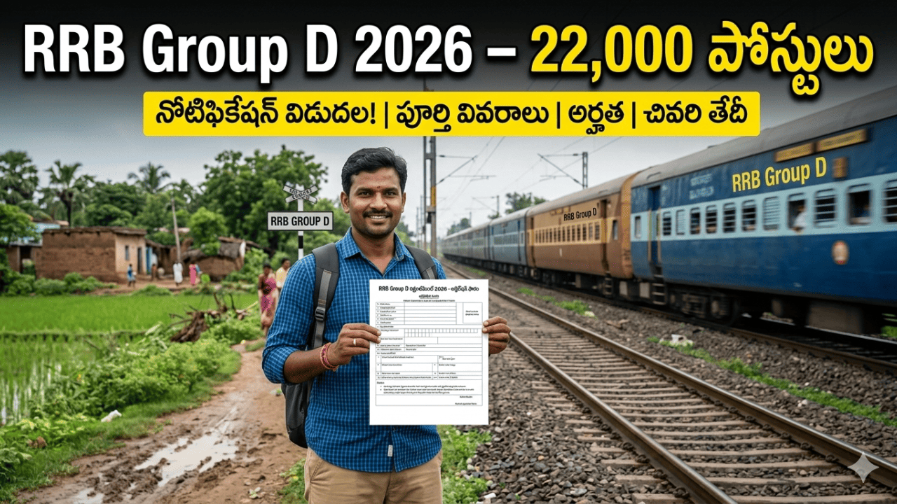 RRB Group D Recruitment 2026