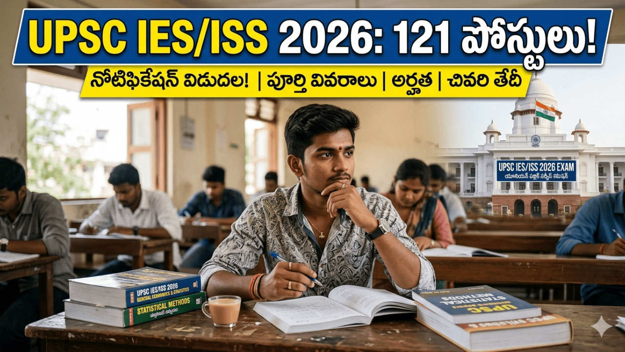 UPSC IES ISS 2026