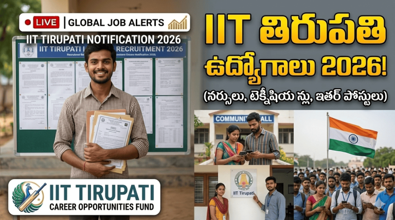 dream job in iit tirupati