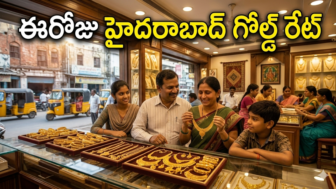 ఈరోజు గోల్డ్ రేట్ హైదరాబాద్